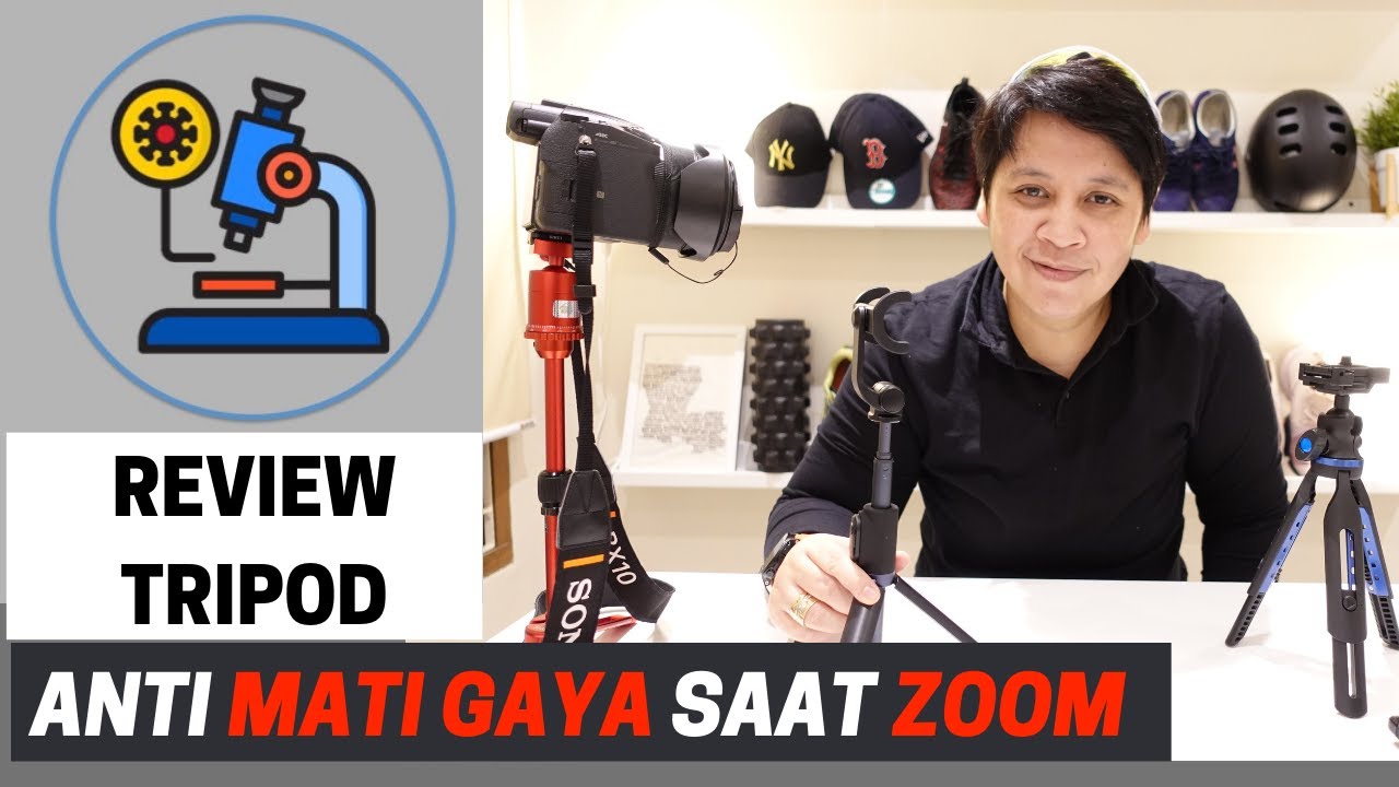 Review Tripod. Supaya Tripod gak Mati Gaya saat Zoom berjam-jam